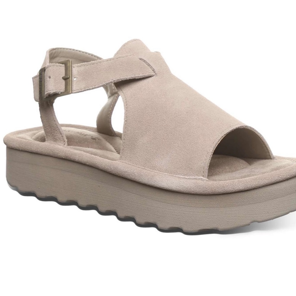 Bearpaw Ascend Platform Buckle Sandals Women’s Size 10